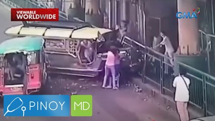 Estudyante, nasagasaan ng jeep na nawalan ng preno! | Pinoy MD