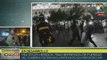 Manifestantes en Lima rompen cerco policial para acceder a Plaza San Martín