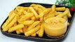 Better than potato chips! Crispy French Fries and Cheese Sauce