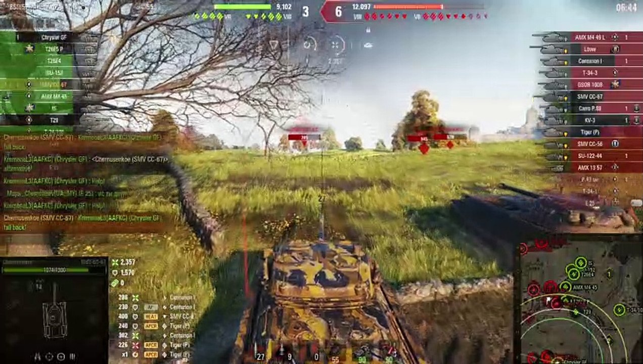 [ wot ] SMV CC-67 震撼登場！ | 8 kills 7.3k dmg | world of tanks |  @pewgun77 ​