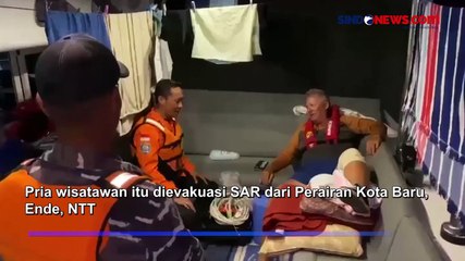 Terluka saat Berlayar dari Kupang ke Lombok, Wisatawan Australia Dievakuasi di Perairan Ende