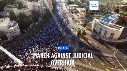 Israel's Netanyahu goes to hospital for pacemaker. He says he will push ahead with judicial overhaul