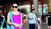 Urvashi Rautela Stuns in Pink and Zebra Print Outfit at the Airport