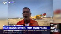 Incendies en Grèce: ce pilote de Canadair français s'apprête à décoller pour l'île de Rhodes