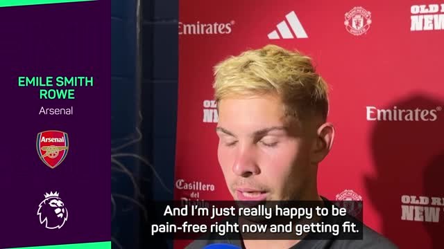 Smith Rowe ready to bounce back from 'really tough' season
