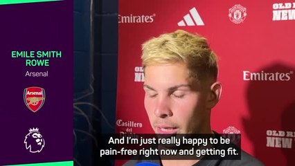 Smith Rowe ready to bounce back from 'really tough' season