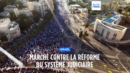 Manifestations massives en Israël contre la réforme judiciaire avant un vote décisif