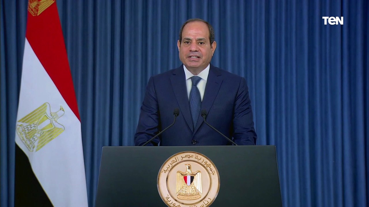 السيسي: الجمهورية الجديدة تسعى لتوفير فرص متكافئة للعمل والحياة الكريمة لهذا الجيل والأجيال القادمة