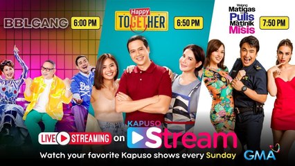 Kapuso Stream: Bubble Gang, Happy ToGetHer, Walang Matigas Na Pulis | LIVE | July 23, 2023
