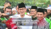 Sandiaga Uno Bicara soal Peluang Jadi Bakal Cawapres Pendamping Ganjar di Pilpres 2024