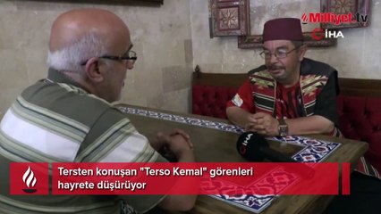 Terso Kemal'in yeteneğini gören hayrete düşürüyor! 19 yıl önce kitap okurken keşfetti