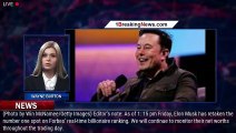 Elon Musk Loses Title Of World’s Richest Person As Tesla Stock Plummets - 1breakingnews.com