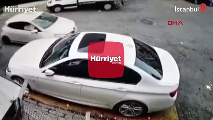 Esenler’de hayalet ekran hırsızlığı kamerada