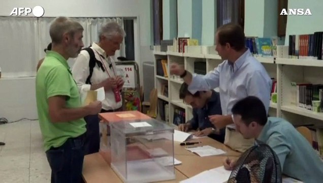 Elezioni in Spagna, urne aperte a Madrid