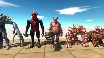 Infernals or Fantasy - Who Can Destroy ALL Indominus Rex  Animal Revolt Battle Simulator