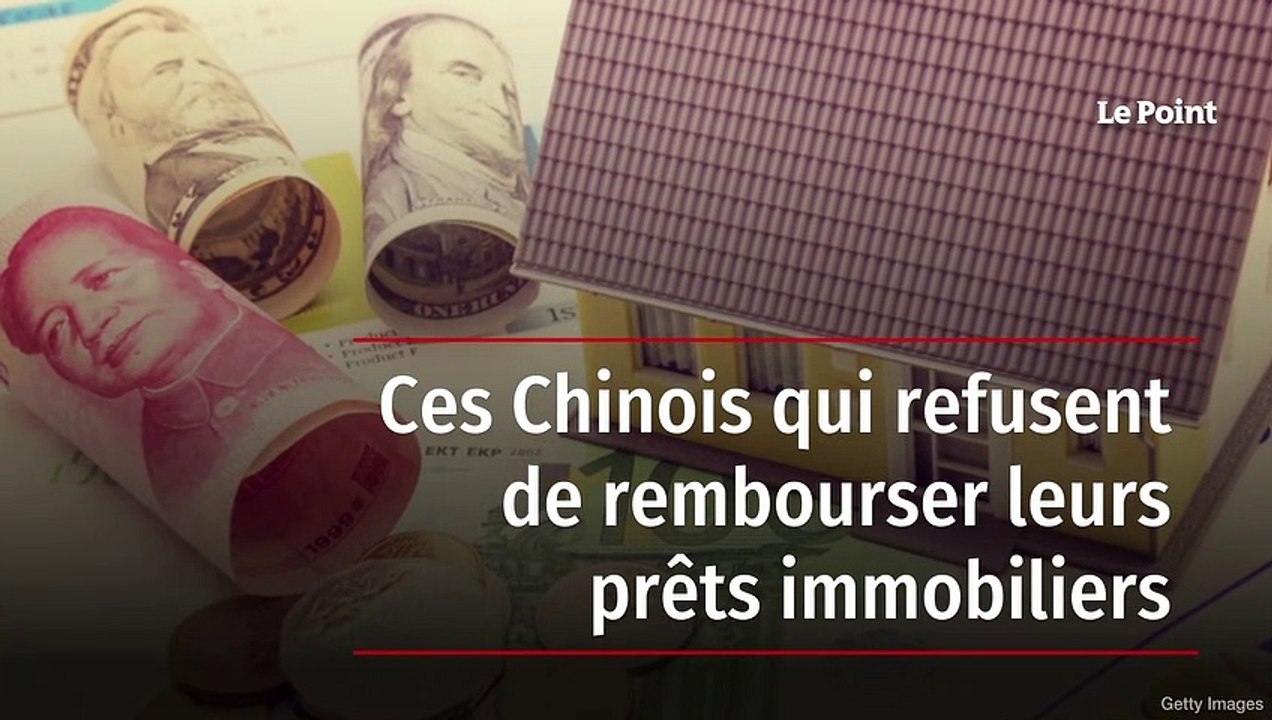 Ces Chinois qui refusent de rembourser leurs prêts immobiliers