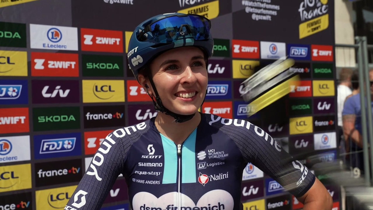 Tour de France Femmes 2023 - Juliette Labous : "La pression, j'aime cela car ça me tire vers le haut !"