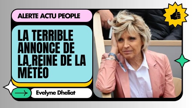 Urgent : Evelyne Dhéliat, une annonce terrible tombe l'inquiétude grandit chez ses fans