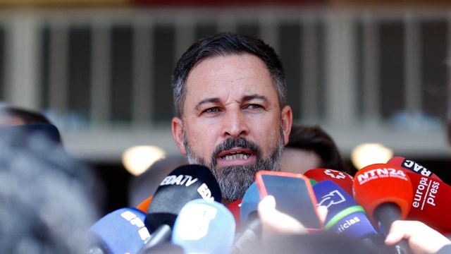 Santiago Abascal: Esperamos que el resultado permita un cambio de rumbo
