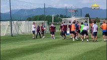 Trabzonspor'da Orsic antrenmanı yarıda bıraktı