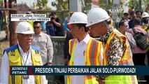 Tinjau Perbaikan Jalan Solo-Purwodadi, Jokowi: Jalan di Jateng Bagus Dibanding Sumatera