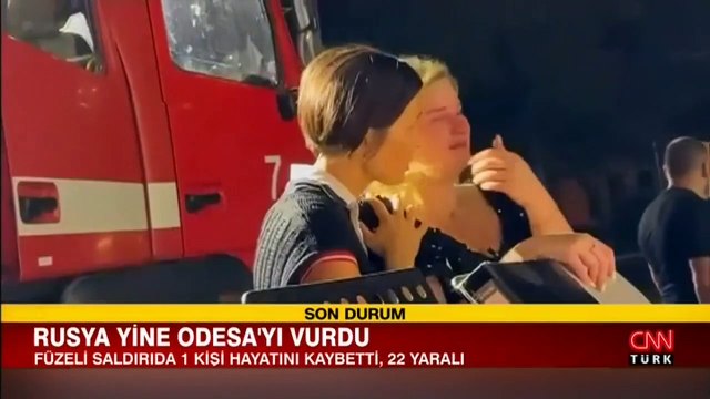 Rusya’dan Odessa'ya saldırı: Tarihi katedral büyük hasar gördü