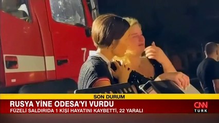 Rusya’dan Odessa'ya saldırı: Tarihi katedral büyük hasar gördü