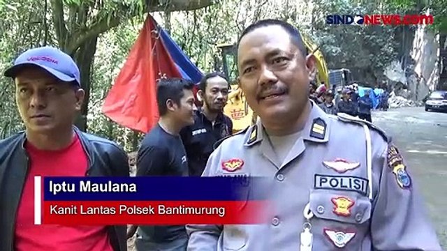 Akses Jalan Maros-Bone Putus karena Tebung Runtuh