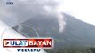 Mahigit 100 rockfall events, naitala sa Bulkang Mayon sa loob ng 24 na oras