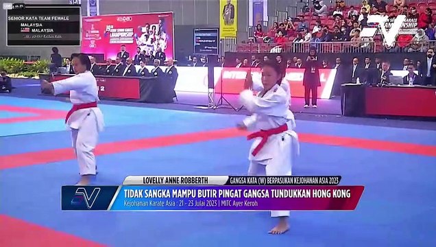 Trio kata wanita negara ubat duka raih pingat gangsa di Kejohanan Asia 2023