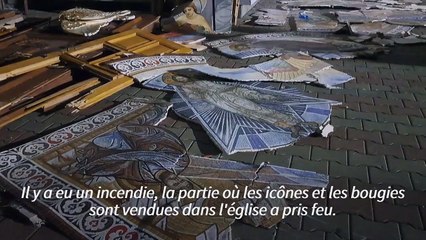 Ukraine: une cathédrale historique d'Odessa endommagée après une frappe nocturne