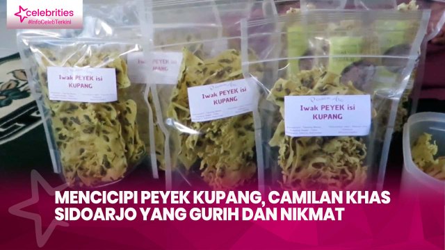 Mencicipi Peyek Kupang, Camilan Khas Sidoarjo yang Gurih dan Nikmat