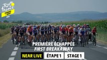 First breakaway - Stage 1 - Tour de France Femmes avec Zwift 2023
