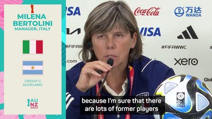 Italy boss Bertolini calls for more female coaches in football