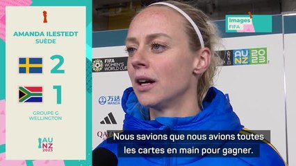 Suède - Ilestedt : "Heureuse d'avoir marqué le but de la victoire"