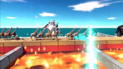 Kaiju Bridge Challenge - Animal Revolt Battle Simulator