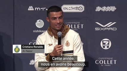 Ronaldo : "Gagner tous les trophées cette saison"
