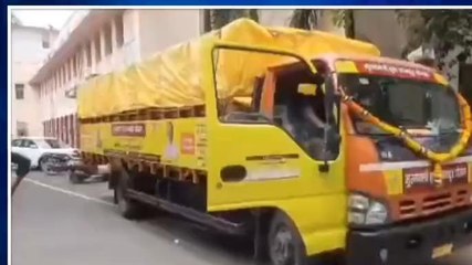 जबलपुर:मुख्यमंत्री युवा अन्नदूत योजना वहान को कलेक्टेर ने दिखाई हरी झंडी... देखें खबर