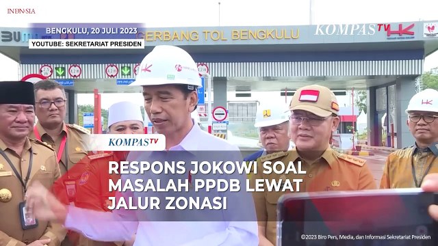 Respons Jokowi Soal Masalah PPDB Lewat Jalur Zonasi