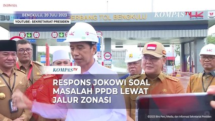 Respons Jokowi Soal Masalah PPDB Lewat Jalur Zonasi