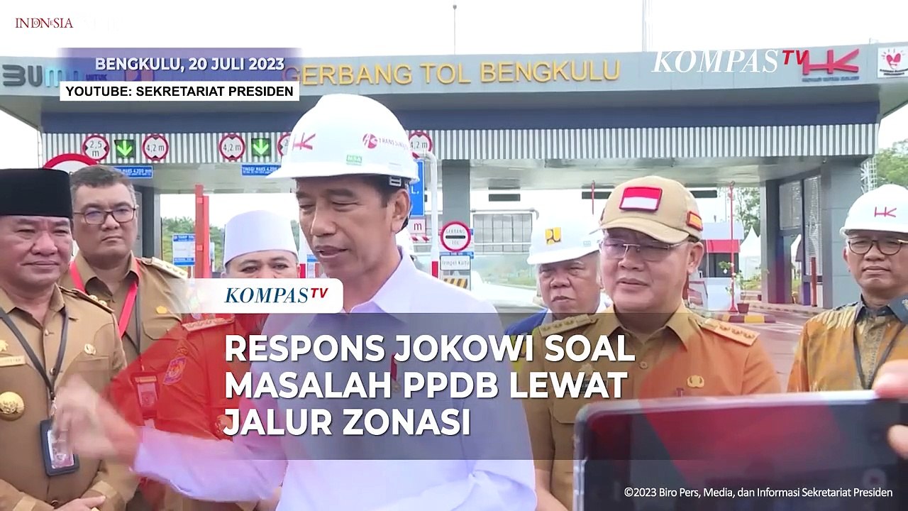 Respons Jokowi Soal Masalah PPDB Lewat Jalur Zo...