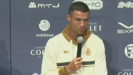 رونالدو يعد بمنافسة النصر على جميع الألقاب