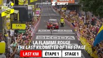 Last Km - Stage 1 - Tour de France Femmes avec Zwift 2023