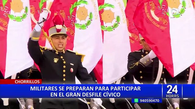 Fiestas Patrias: así fue el ensayo del Ejército del Perú previo a la Gran Parada Militar