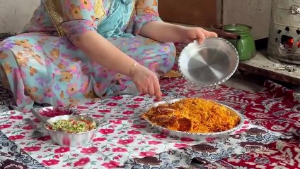 Mix of nomadic lifestyle in Iran - village lifestyle in Iran