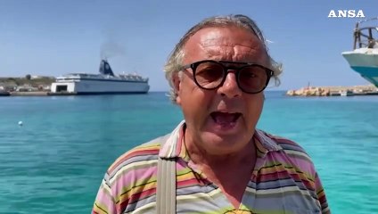 Pescatori di Lampedusa, Martello: "Vogliamo nave dedicata per trasporto merci"