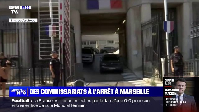 Policiers en arrêt maladie: seules les plaintes les plus urgentes sont acceptées dans les commissariats marseillais