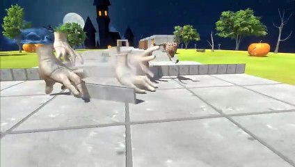 Run Away from Giant Hand (Thing from Wednesday) - Animal Revolt Battle Simulator