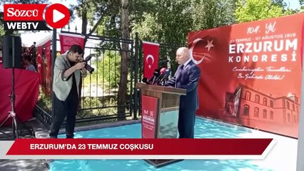 Erzurum’da 23 Temmuz coşkusu