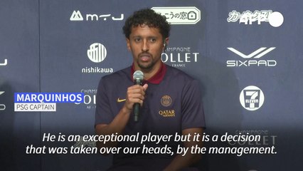 PSG captain Marquinhos hopes for solution to Mbappe dispute